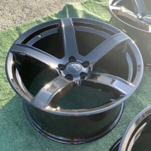Dodge 20” Staggered 5x115 20 Inch Satin Black Wheels Rims