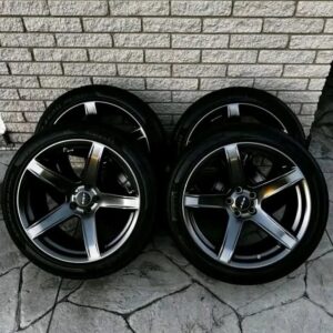 OEM 20” 5-Spoke Hellcat Wheels & Tires – Like New