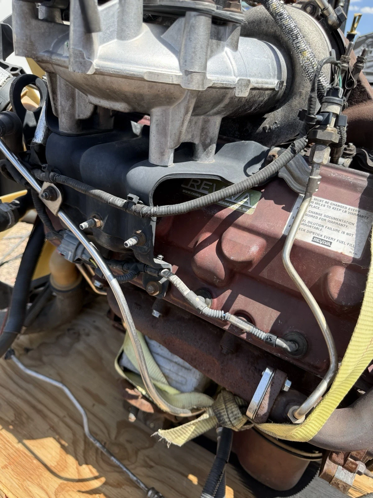 2008-2010 Ford 6.4L Powerstroke Complete Engine Assembly - Image 3