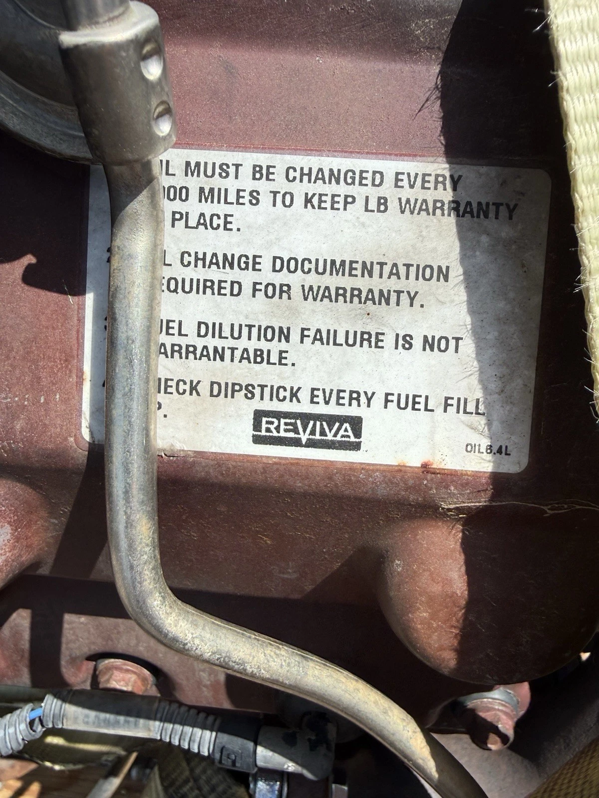 2008-2010 Ford 6.4L Powerstroke Complete Engine Assembly - Image 4
