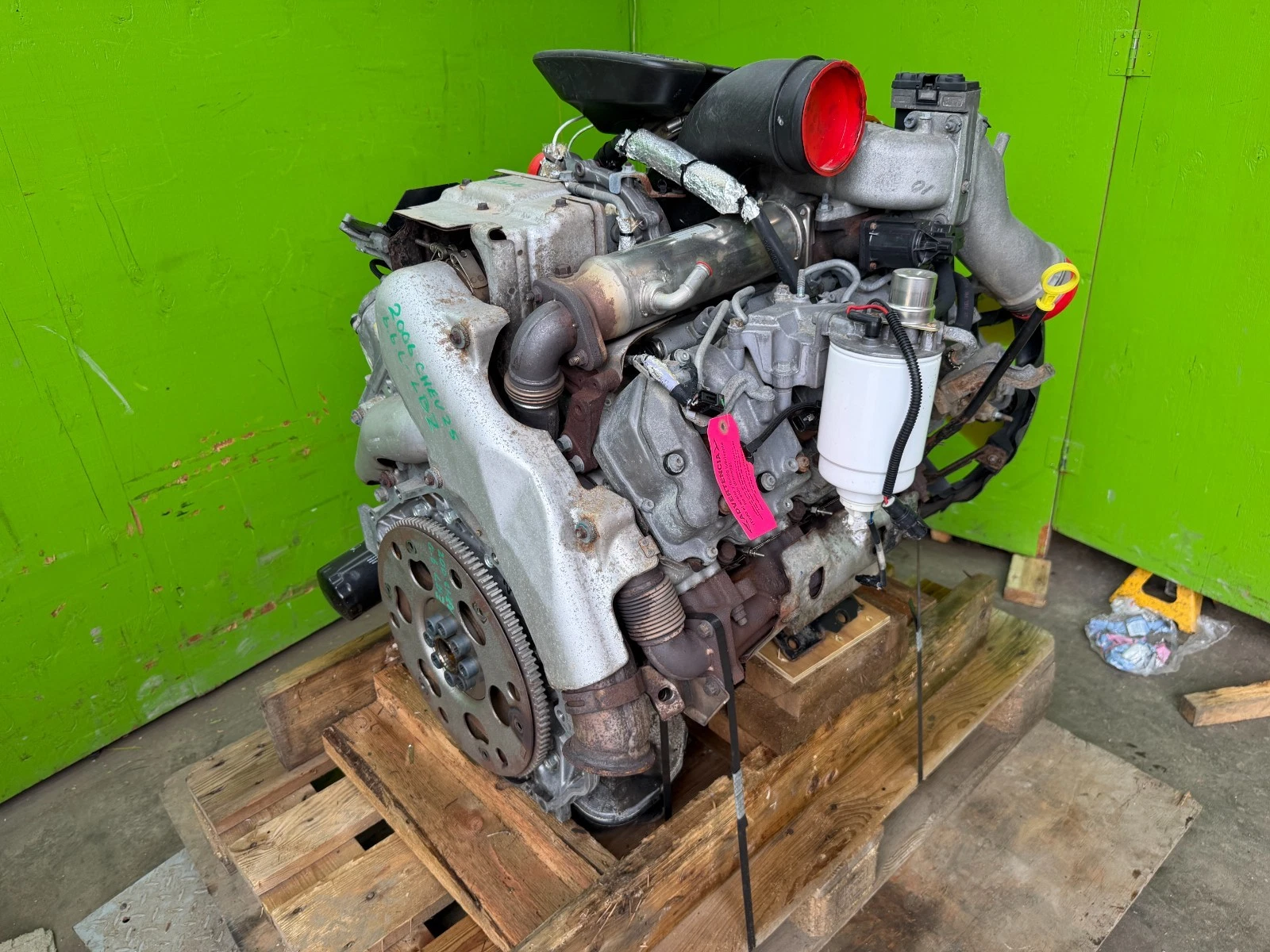 06 07 6.6L LBZ DURAMAX DIESEL ENGINE MOTOR (1001) - Image 10
